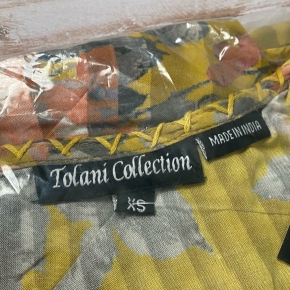 Tolani Tops | Tolani Collection XS XSmall Boho Caftan - Picture 8 of 14